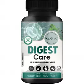 Laperva Digest Care 18 Plant Based Enzymes 30 Veggie Capsules