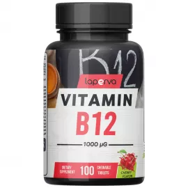 Laperva Vitamin B12, 1000 mcg 100 Chewable Tablets