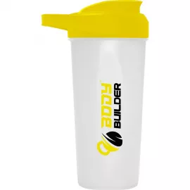 Body Builder Shaker Bottle White Color 600ml