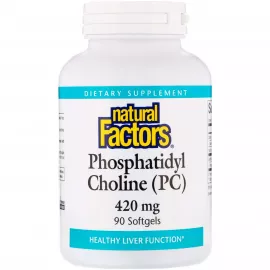 Natural Factors Phosphatidyl Choline 420 mg 90 Softgels
