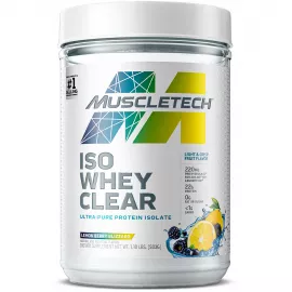 Muscletech Iso Whey Clear Lemon Berry Blizzard 1.10 Lbs (503 g)