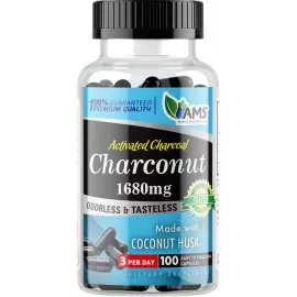 AMS Charconut 260Mg Capsules 100's