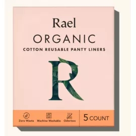 Rael Organic Cotton Reusable Panty Liners