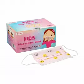 OptiTect Kids Disposable Mask 50 pcs Box Pink