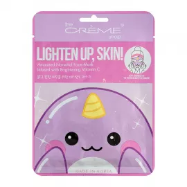 The Crème Shop Lighten Up, Skin! Animated Narwhal Face Mask - Brightening Vitamin C
