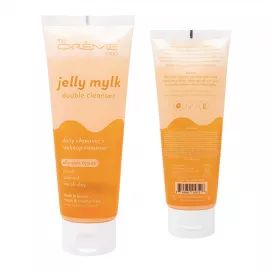 The Crème Shop Jelly Mylk Double Cleanser Peach + Oatmeal + French Clay
