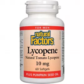 Natural Factors Lycopene 10mg 60 Softgels