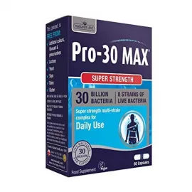 Natures Aid Pro 30 Max 30 Billion 60's Capsules