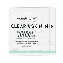 The Crème Shop Clear Skin - Hydrocolloid Dark Spot Acne Patches Infused with Witch Hazel