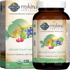 Garden Of Life MyKind Organics Plant Calcium Tablets 90's