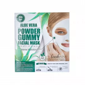 Look At Me 1Pc Powder Gummy Facial Mask (Aloe-Vera)