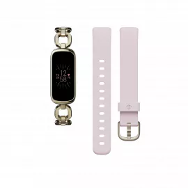 Fitbit Luxe Fitness and Wellness Tracker Soft Gold
