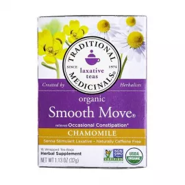 Traditional Medicinals Smooth Move Chamomile 16 Tea Bags