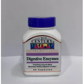 21st Century Digestive Enzymes,30 Capsules