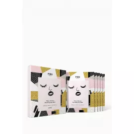 Pibu Flower Extract Purifying Face Clay Mask Set of 5