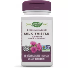 Nature's Way Milk Thistle 60 Vegan Capsules