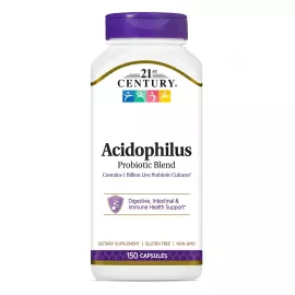21st Century Acidophilus Probiotic Blend High Potency 150 Capsules