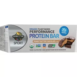 Garden Of Life Sport Organic Plant Based Performance Protein Bars-Peanut Butter Chocolate Flavor 12's (20g Each)