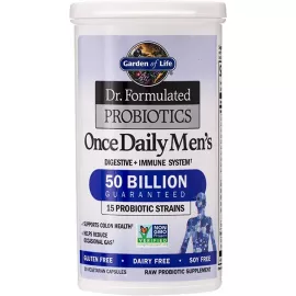 Garden of Life, Dr. Formulated Probiotics Once Daily Men's Veggie Capsules 30's