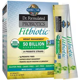 Garden of Life Dr. Formulated Probiotics Fitbiotic Unflavored Packets 20's