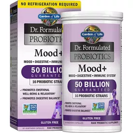 Garden of Life Dr. Formulated Probiotics Mood+ Vegetarian Capsules 60's