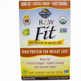 Garden of Life Raw Organic Fit High Protein for Weight Loss Chocolate Cocoa Flavor 10 Packets (420g)