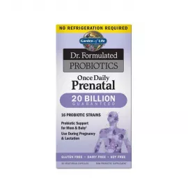 Garden of Life Dr. Formulated Probiotics Once Daily Prenatal Vegetarian Capsules 30's