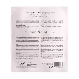Pibu Flower Extract Purifying Clay Mask