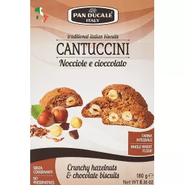 Pan Ducale Hazelnut And Chocolate Biscuits 180grams