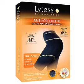 Lytess Anti-Cellulite Micro - Massaging Shorts  Black  S/M