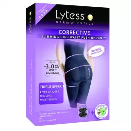 Lytess  Corrective Slimming High Waist Push UP Panty  Black  S/M