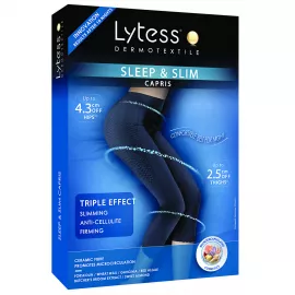 Lytess  Sleep And Slim Capris  Black  S/M