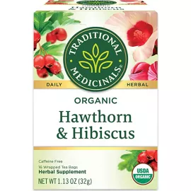Traditional Medicinals Heart Tea With Hawthorn Hibiscus Tea Bags 16's(32g)