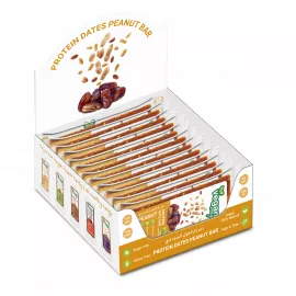 Protein Dates Peanut Bar Dispenser 480g(Pack of 12)