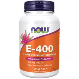 Now Foods Vitamin E-400 IU 100 Softgels