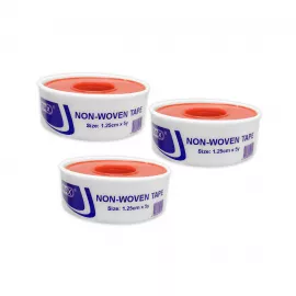 Max Non Woven Surgical Tape 1.25cmx5y 3 Pcs
