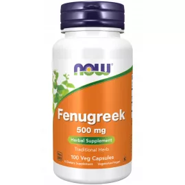 Now Foods Fenugreek 500 Mg 100 Capsules