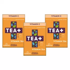 TEA+ Vitamin C Herbal Tea, 14 Day Supply