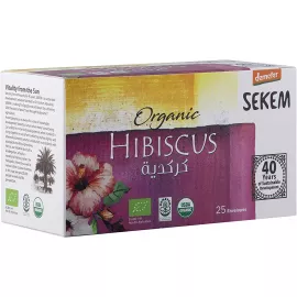 Sekem Organic Hibiscus Tea 25 Envelopes