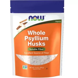 Now Foods Psyllium Husk Powder Whole 454 gm