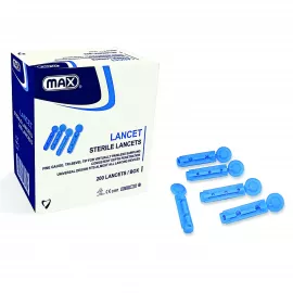 Max Blood Lancets 200pcs/Box