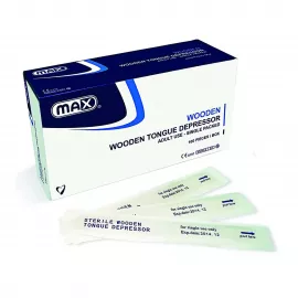 Max Sterile Tongue Depressor 100pcs/Box