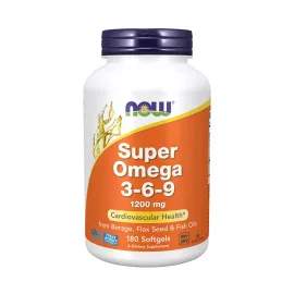 Now Foods Super Omega 3-6-9 1200 mg  30 Softgels