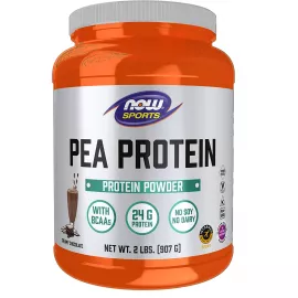 Now Sports Sports Pea Protein Creamy Chocolate Powder 2   Lbs.