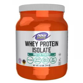 Now Sports Whey Protein Isolate Unflavored Powder 1.2  Lbs.