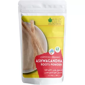 Bliss of Earth  Ashwagandha Root Powder Organics Certified Withania  Somnifera Helps To Promotes Better Strength and Stamina 200g