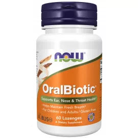 Now Foods OralBiotic  60 Lozenges