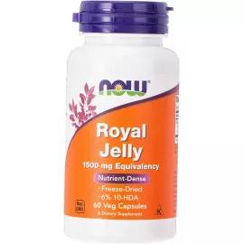 Now Foods Royal Jelly 1500mg 60 Capsules