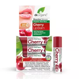 Dr. Organic  Aloe Vera Cherry Lipbalm  5.7ml