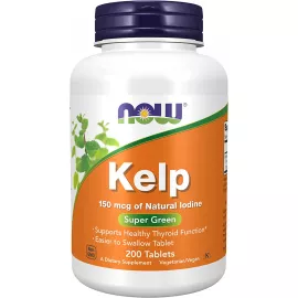 Now Foods Kelp 150 Mcg 200 Tablets